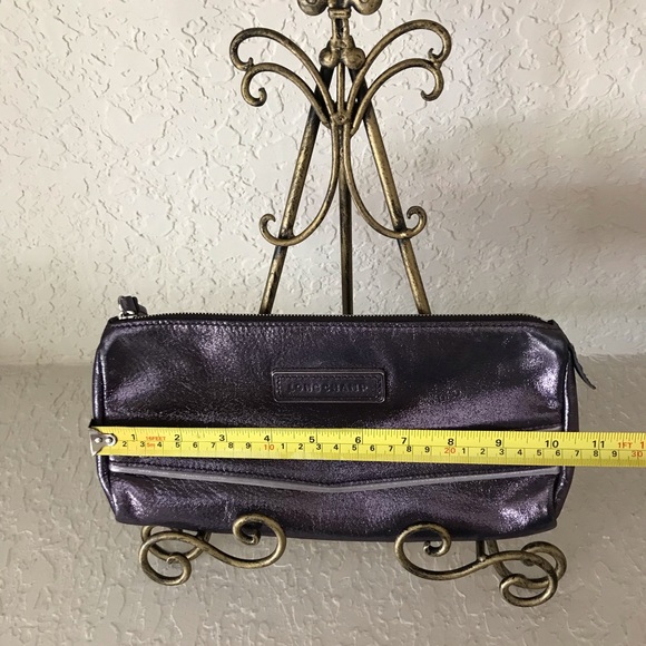 Longchamp Purple Metallic Clutch - Picture 7 of 8